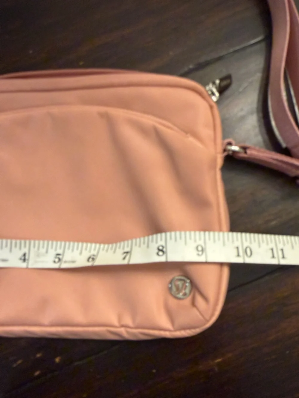 lululemon athletica Blush Pink Crossbody adventure  Bag